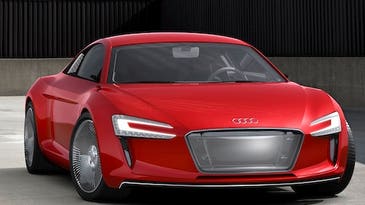 Frankfurt Motor Show: Audi E-Tron Electric Concept