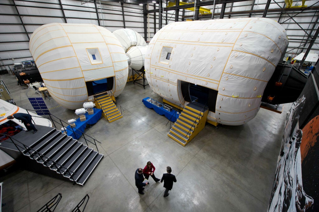 Stay In An Inflatable Space Hotel