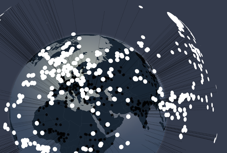 100 Years Of Meteorites In An Interactive Image [Infographic]