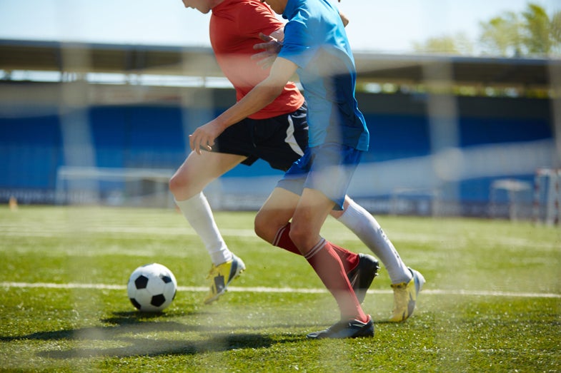 Girl soccer players are five times more likely to return to the game after a concussion than boys