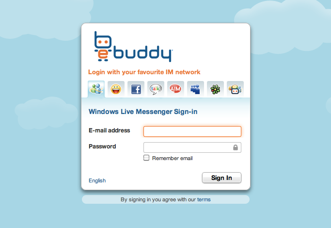 eBuddy's Chrome app