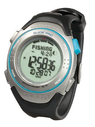 Using temperature and pressure sensors, this watch for anglers calculates when fish are most likely to bite-say, during a warm afternoon. A version for hunters determines the best time for finding deer in the open. <strong>Origo Guide Pro From $60; <a href="http://origowatch.com">origowatch.com</a></strong>