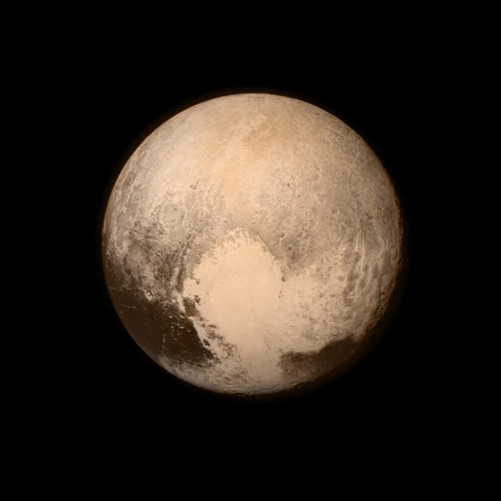 No images were more captivating this week than those released from our reconnaissance of the last great world in our solar system, Pluto. The New Horizons spacecraft completed its nearly decade-long journey to the dwarf planet, cruised past it at 35,000 miles per hour, and will beam its images and data back to earth over the next 16 months. We watched a <a href="https://www.popsci.com/zooming-pluto-and-its-moons/?image=6">flickering glimmer</a> transform into a complex, icy world with craterless <a href="http://www.nasa.gov/press-release/nasa-s-new-horizons-discovers-frozen-plains-in-the-heart-of-pluto-s-heart/">great plains</a>, <a href="https://www.popsci.com/pluto-has-young-icy-mountains-its-surface/">mountains</a> the size of our Rockies, and five equally awe-inspiring <a href="https://www.popsci.com/false-color-images-pluto-reveal-geology-composition-surface/">moons</a>. What will we explore <a href="https://www.popsci.com/now-weve-explored-all-planets-whats-next-frontier/">next</a>?