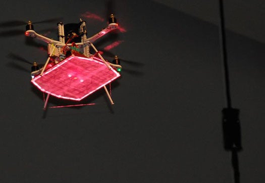 Video: LaserMotive’s Laser-Powered Quadrocopter Hovers for 12 Hours Straight