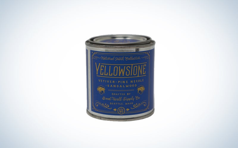 Good & Well Supply Company Yellowstone Park candle
