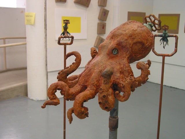 cast iron octopus