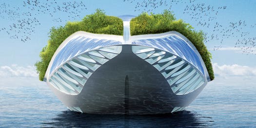 The Future of Green Architecture: A Floating Museum