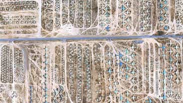 The World’s Largest Airplane Graveyard in High Resolution, Now On Google Maps