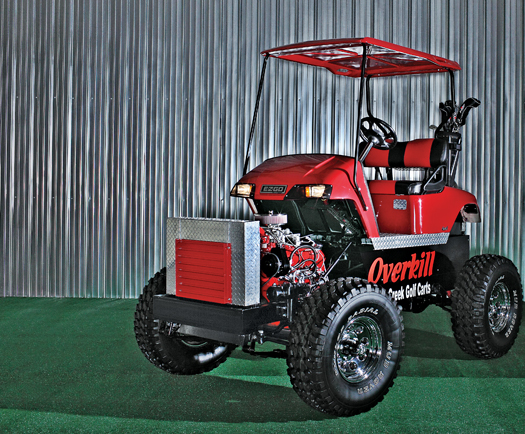 Golf Cart Powered by the Spirit (and Engine) of a Truck