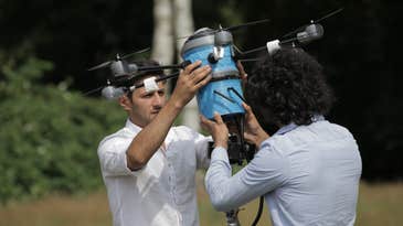 These brothers built a mine-sweeping drone