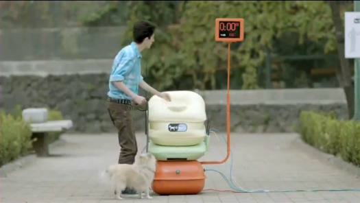 Mexican Electro-Receptacle Dispenses Free Wi-Fi in Exchange for Deposits of Dog Poo