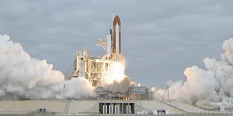 Video: Space Shuttle Endeavour Blasts Toward International Space Station One Last Time