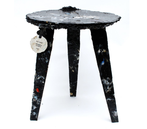 Sea Chair Project Collects Ocean Plastic Garbage to Make Stylish Sitting Stools