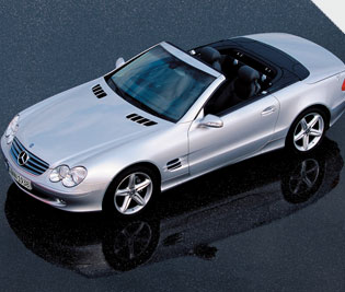 2003 Mercedes-Benz SL500<br />
Unfolding time: 16 seconds