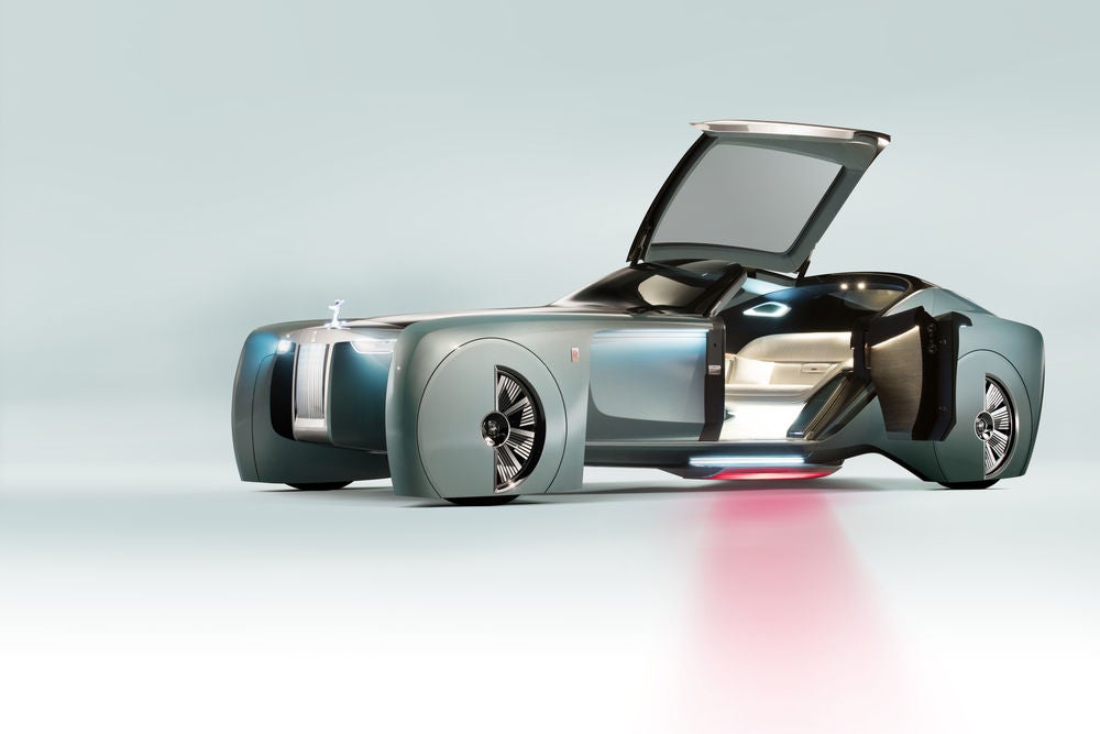 Rolls-Royce futuristic car