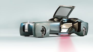 Rolls-Royce futuristic car