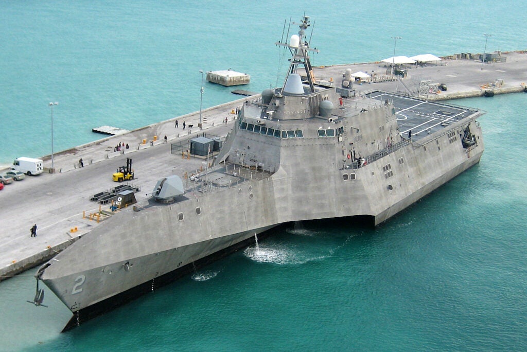 USS Independence Trimaran