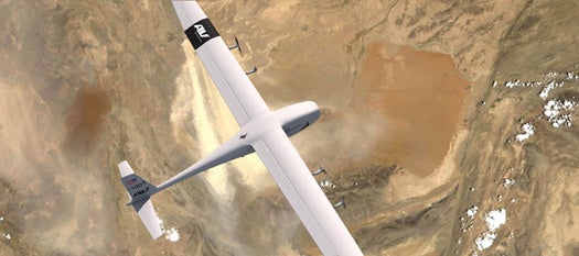 Proposed sniper drone, capable of delivering "a munitions payload to engage timesensitive fleeting targets in complex environments." Aerovironment, the company responsible for the Global Observer drone pictured here, <a href="https://www.popsci.com/technology/article/2010-03/assassin-micro-drone-enters-final-development-stage/">received the contract</a> for the project.