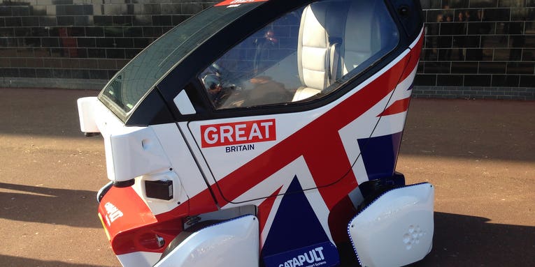 Britain Launches First Driverless Car—And It’s Precious