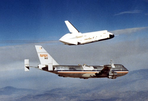 Midair Space Shuttle Hijack