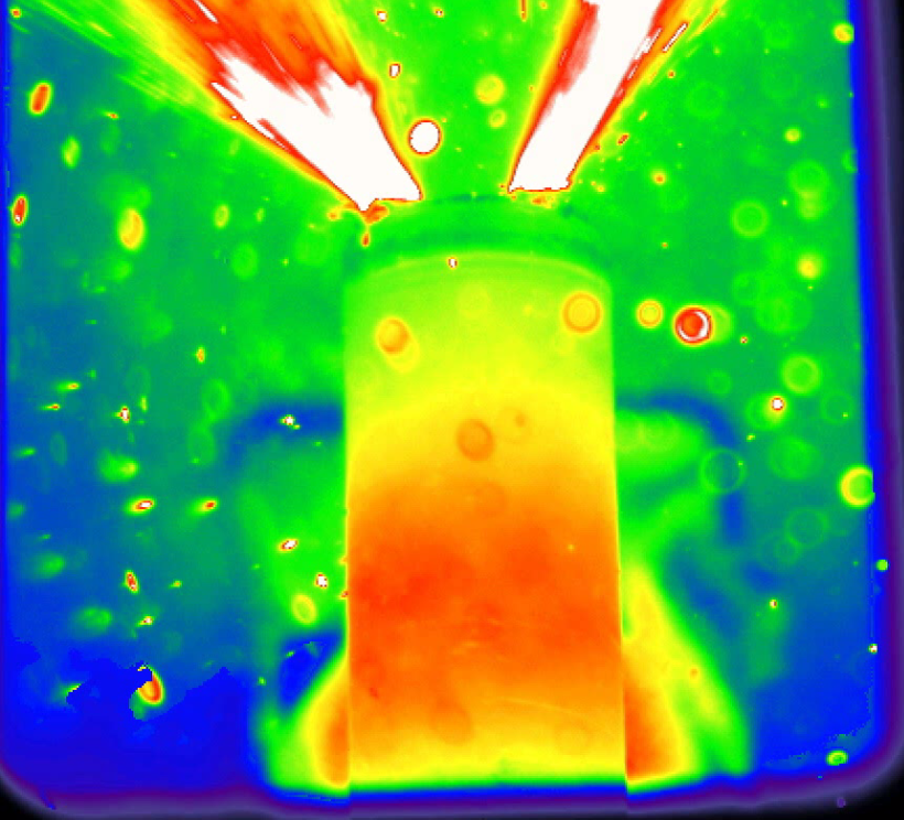 Watch Thermal Video Of A Lithium-Ion Battery Exploding
