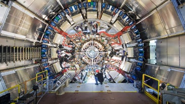 Large Hadron Collider Atlas experiment detector