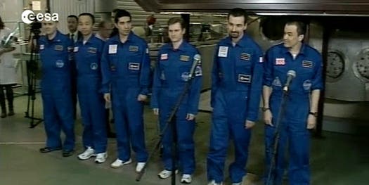 Triumphant Mars 500 Crew “Returns to Earth”