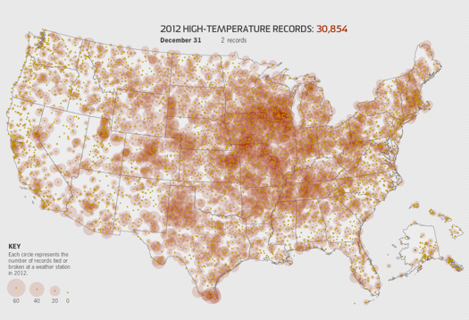 By The Numbers: The U.S.’s Warmest Year Yet [Infographic]