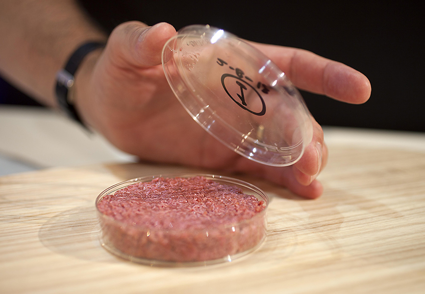 The First Lab-Grown Hamburger Is Served
