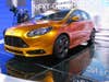 Ford's new, catchy little hatchback is the "global high-performance" version of the forthcoming Focus that the automaker announced at the Geneva auto show. Targeting the Mazdaspeed 3 and the Volkswagon GTI, the ST boasts a turbocharged 2.0-liter EcoBoost four-cylinder engine with a pretty kick-ass 247 horsepower and 266 pound-feet of torque, mated to a six-speed manual transmission and Ford's torque-vectoring power control system. The Focus ST gets a deeper front bumper with larger air intakes, a gaping grille which is hard to miss -- really, it's huge -- a hefty spoiler above the rear tailgate, wider side sills, a quirky rear bumper cover housing the central exhaust along with five-arm double-spoke alloy wheels. ST-specific front and rear fascia make for better aerodynamics and improved cooling efforts and give the model a more aggressive, sportier look. Inside, front and rear sport seats flaunt the body color. The main instruments are deep-set while a set of secondary dials for oil temperature, while still retaining the basic practicality found in the traditional five-door. Although the ST is only one of three versions of the new Ford Focus (alongside the new C-Max crossover and mid-size Mondeo), it's the one we're most excited about.