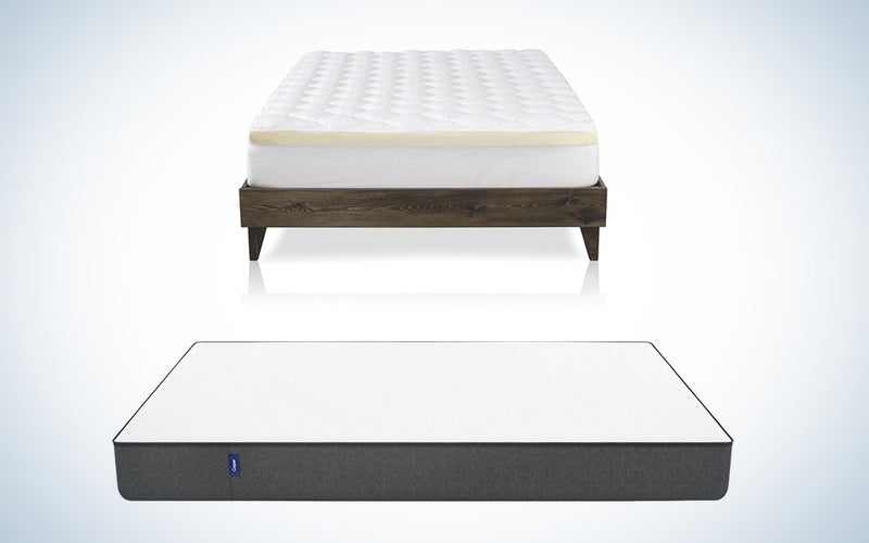 Casper mattresses and a mattress topper