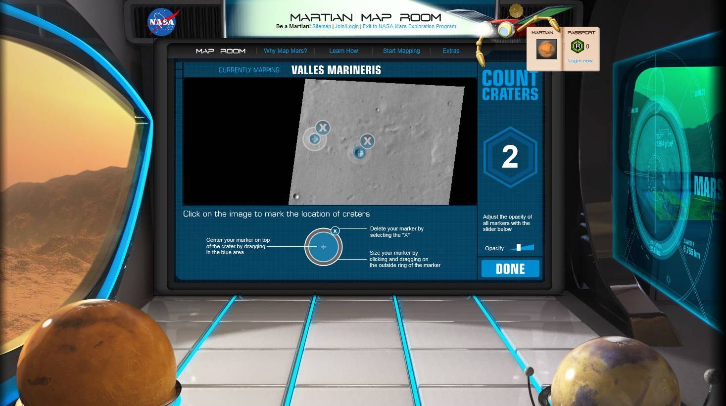 NASA Crowdsources Hi-Res Mars Mapping as an Online Game for Kids