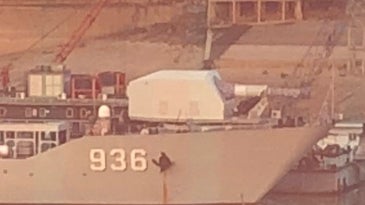 Looks like China just installed a railgun on a warship, beating the U.S. Navy to the punch
