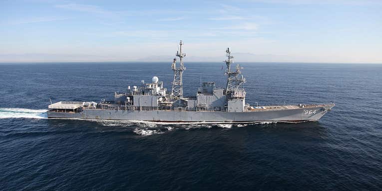 Navy Dronifies Ship For Target Practice