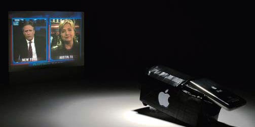 Make an iPod video projector