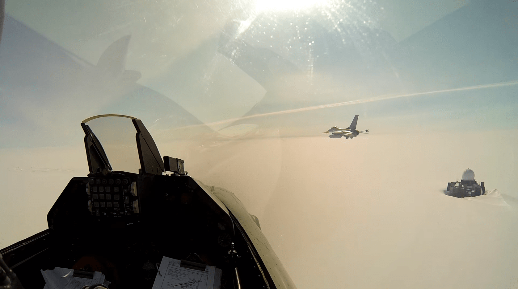 Fighter Pilot Films First Person View Of Flight Over Fjords
