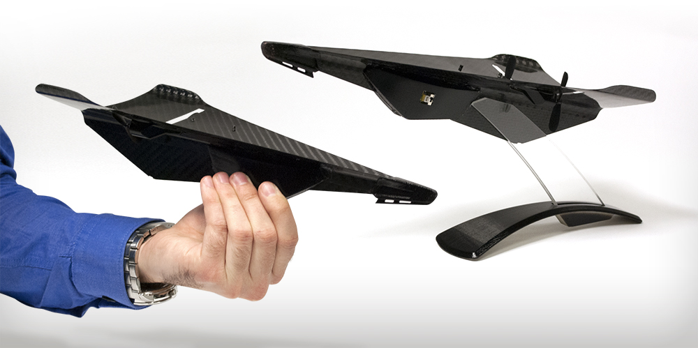 Carbon Fiber Drone Looks Like A Tough Paper Airplane