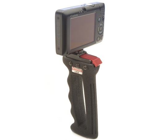 Take smoother one-handed video with your point-and-shoot. Zacuto's gun-style grip screws into a camera's tripod mount and provides a stable base for otherwise shaky footage. Zacuto Point'n'Shoot Pro, $90; <a href="http://store.zacuto.com/Point-n-Shoot-Pro.html">Zacuto</a>