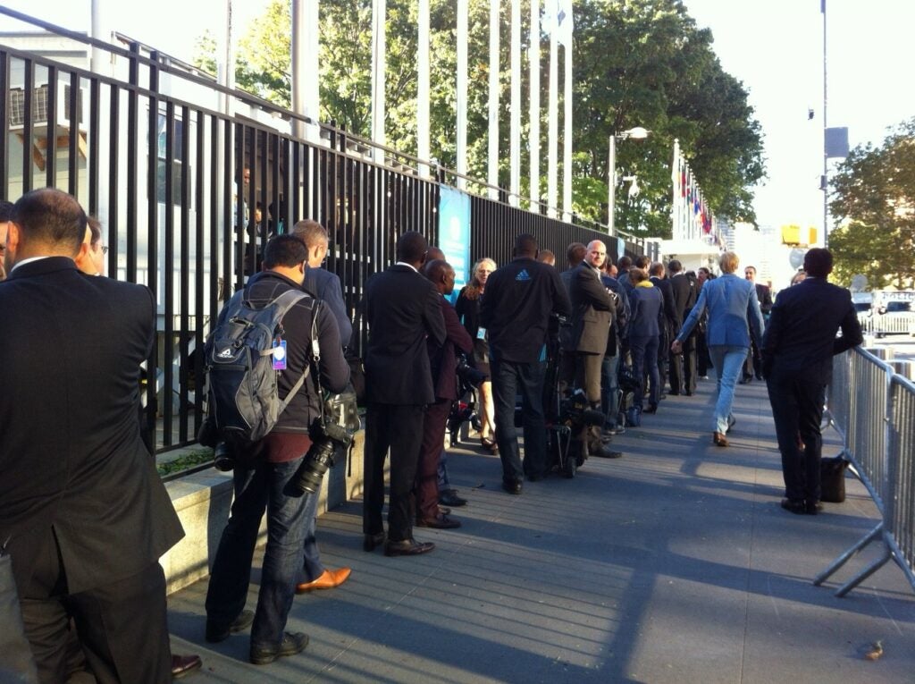 United Nations Security Line