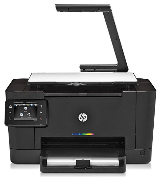 HP's scanner captures 3-D objects without complicated lighting setups. Users place an object on the bed and extend a camera-equipped arm above it. The eight-megapixel camera snaps six shots (three exposures with and without flash), which an internal processor merges together to produce a single perfectly lit still. <a href="http://www.hp.com/united-states/campaigns/topshot/index.html">HP TopShot LaserJet Pro M275</a> <strong>$400</strong>