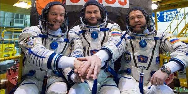 Watch Three Guys Go To The Space Station