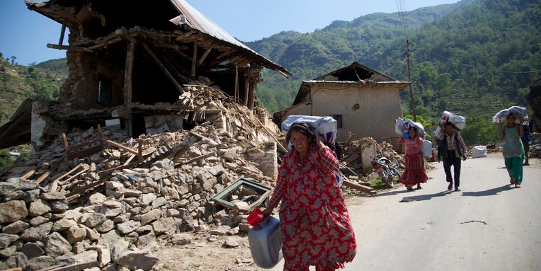 Nepal Hit By Another Large Earthquake