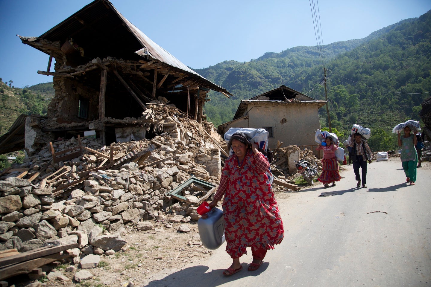 Nepal Hit By Another Large Earthquake