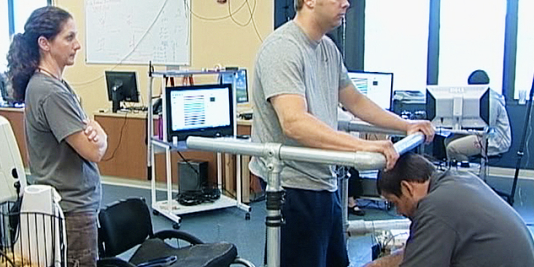With Electrical Stimulation to the Spinal Cord, Paralyzed Man Walks Again
