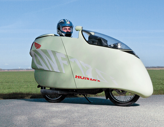 You Built What?! The 200-MPG Aerocycle