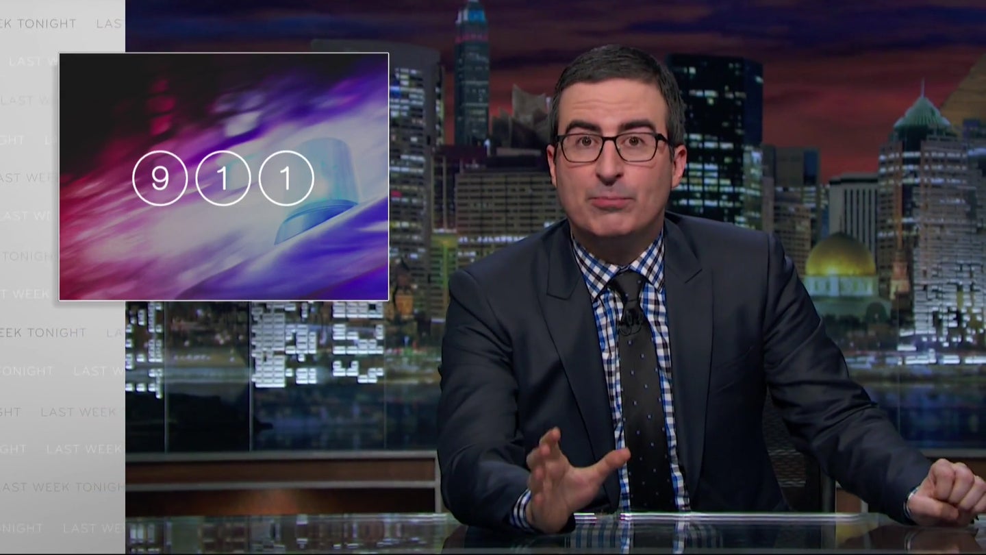 John Oliver on the problems facing the 911 System