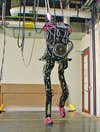 Boston Dynamics's much-admired walking robot has a humanlike gait but relies on external power.