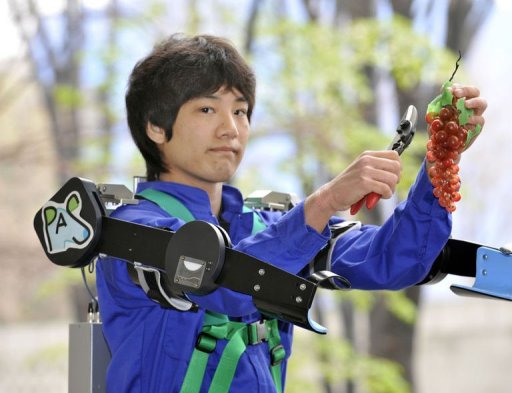 Robo-Suit Will Help Aging Japanese Farmers Pick Crops with Ease