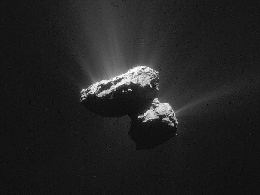 The Rosetta orbiter took this pic on July 14, 2015.
