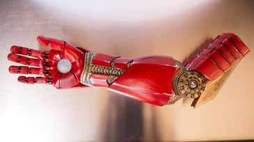 Tony Stark Gives Boy A Bionic Arm [Video]